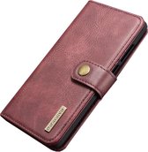 DG.Ming - Huawei P30 Hoesje - Uitneembare Wallet Case Cabello Rood