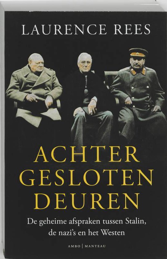 Achter Gesloten Deuren - cover