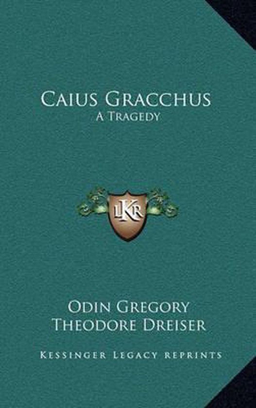 Caius Gracchus, Odin Gregory 9781163354698 Boeken