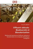 Effluent oléicole: Biodiversité et Biovalorisation