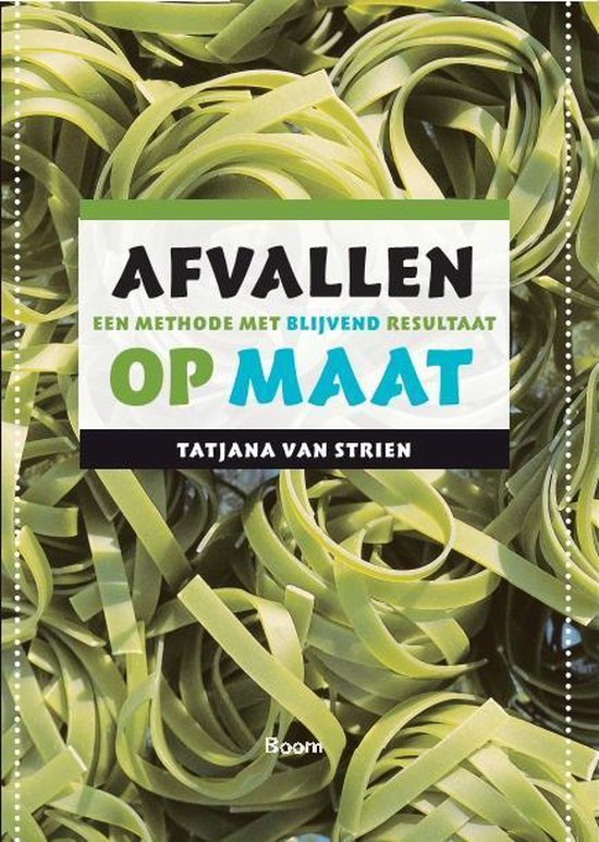 Cover van het boek 'Afvallen op maat' van T. van Strien