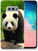 Geschikt voor Samsung Galaxy S10e TPU Hoesje Design Panda
