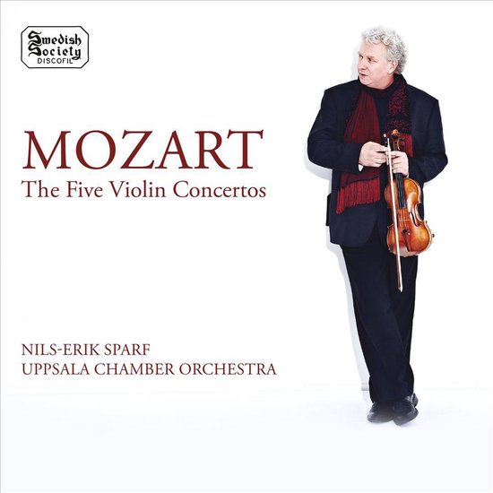 Mozart The Five Violin Concertos Uppsala Chamber Orchestra Cd Album Muziek