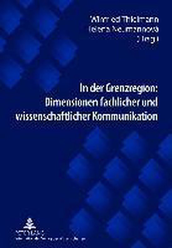 In der Grenzregion: Dimensionen fachlicher und wissenschaftl ... - cover