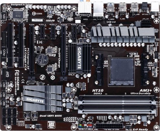 Gigabyte GA-970A-UD3P moederbord AMD 970 Socket AM3+ ATX | bol.com