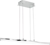 EGLO Lasana 2 - Hanglamp - 2 Lichts - Chroom - Wit