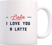 Mok Valentijn | Liefje, I love you a Latte