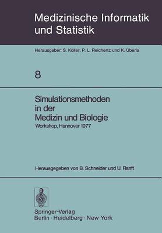 Simulationsmethoden in der Medizin und Biologie - cover