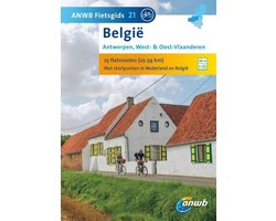 ANWB fietsgids 21 - België: Antwerpen, West- en Oost-Vlaanderen