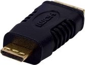 Valueline VC-012G cable gender changer HDMI A (F) mini HDMI C (M) Noir