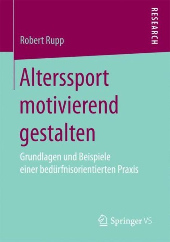 Alterssport motivierend gestalten - cover