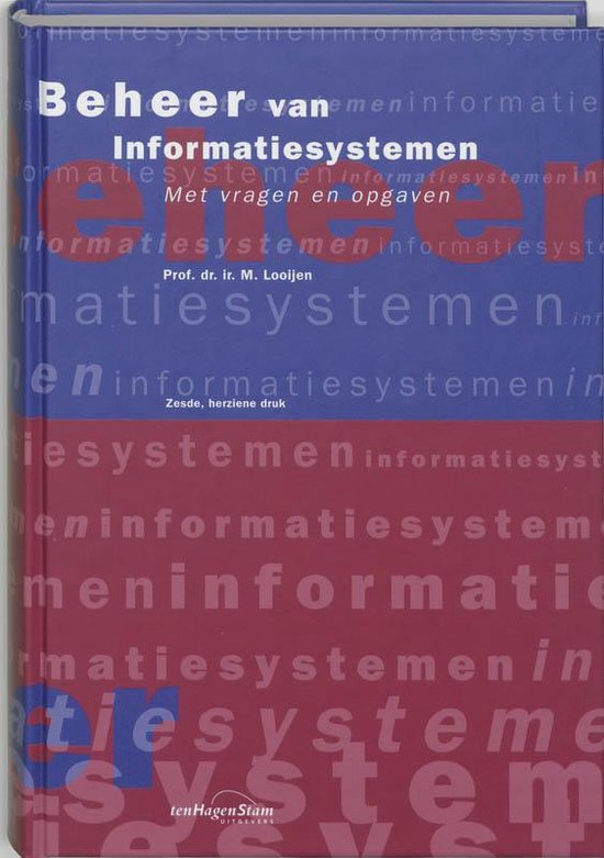 Cover van het boek 'Beheer van Informatiesystemen / druk 6' van M. Looijen