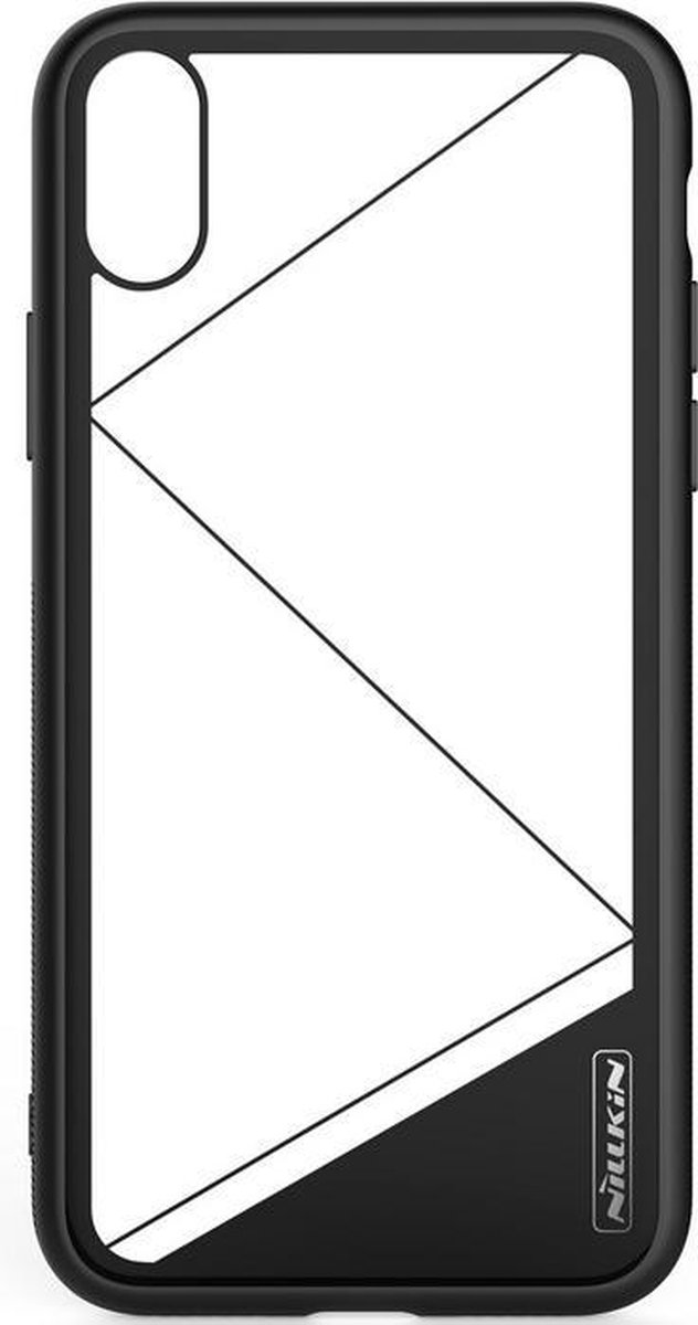 Nillkin Hard Tempered Case voor iPhone X (5.8") - Zwart