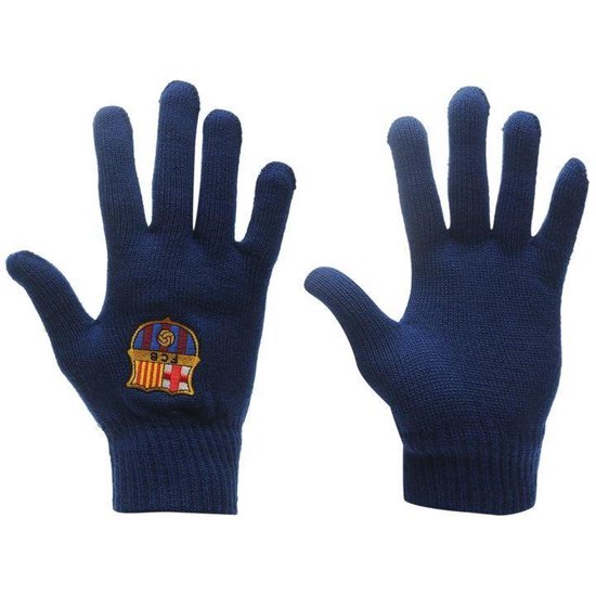Handschoenen FC Barcelona Kinderen / jeugd/ volwassenen Blauw One Size |  bol.com