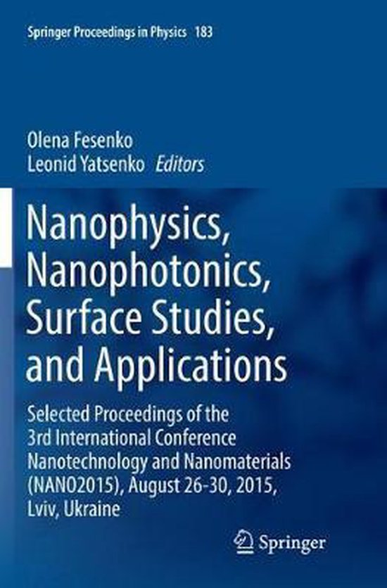 Springer Proceedings in Physics183- Nanophysics, Nanophotoni ... - cover