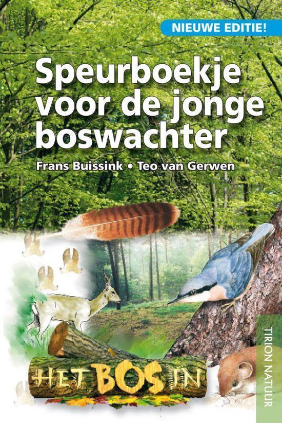 Cover van het boek 'Speurboekje voor de jonge boswachter'