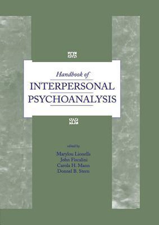Handbook of Interpersonal Psychoanalysis - cover