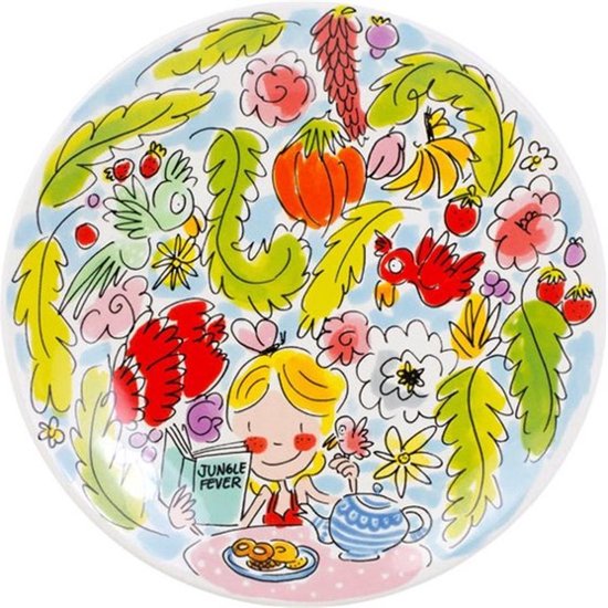 Bol Céramique 13 Cm Blond Amsterdam Big Hug - Design Joyeux Et Coloré, Micro-ondes Et Lave-vaisselle | Cadeau Déco