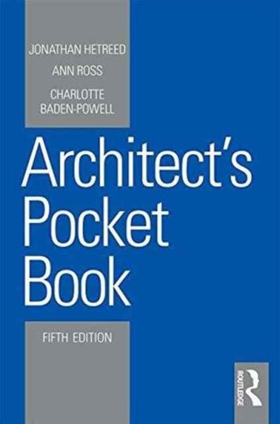 Architect's Pocket Book - cover