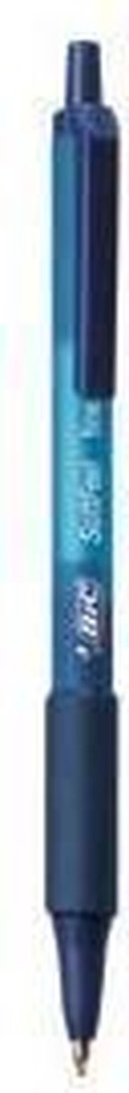 BIC Intrekbare balpen Soft Feel Clic Grip, rood