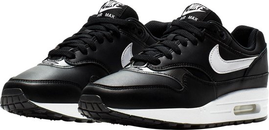 Nike Air Max 1 Sneakers - Maat 38 - Vrouwen - zwart/wit | bol.com