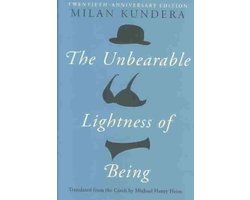 Omslag van The Unbearable Lightness of Being
