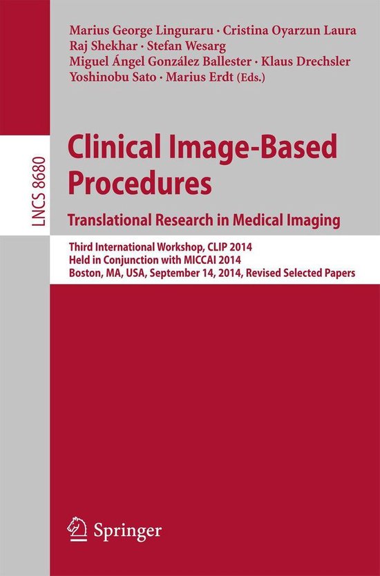 Springer Nature Proceedings Computer Science - Clinical Imag ... - cover