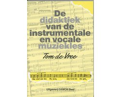 De didaktiek van de instrumentale en vocale muziekles