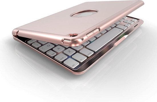 Kosciuszko Sijpelen Beeldhouwer iPad Air 1 Hoesje Toetsenbord Hoes Luxe Keyboard Case Cover - Roze | bol.com