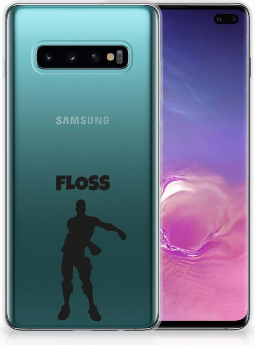 Samsung Galaxy S10 Plus Telefoonhoesje met Naam Floss