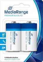 MediaRange MRBAT109 household battery Single-use battery D Alkaline 1,5 V