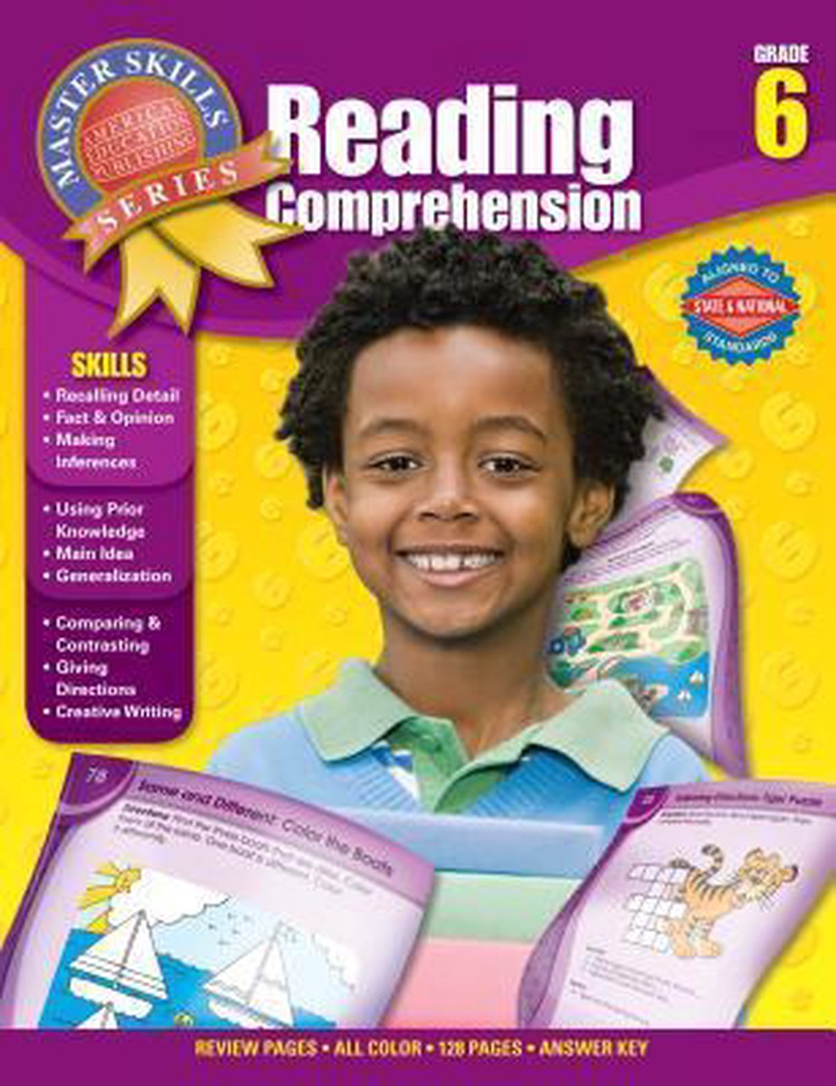 Reading comprehension grade 6 9781609962678 boeken bol