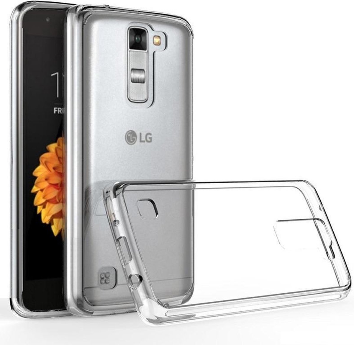 LG K7 Ultra thin 0.3mm Gel silicone transparant Case hoesje