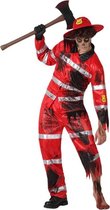 "Zombie brandweerman Halloween kostuum voor heren - Verkleedkleding - XS/S"