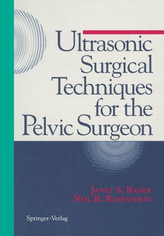 Ultrasonic Surgical Techniques for the Pelvic Surgeon - cover