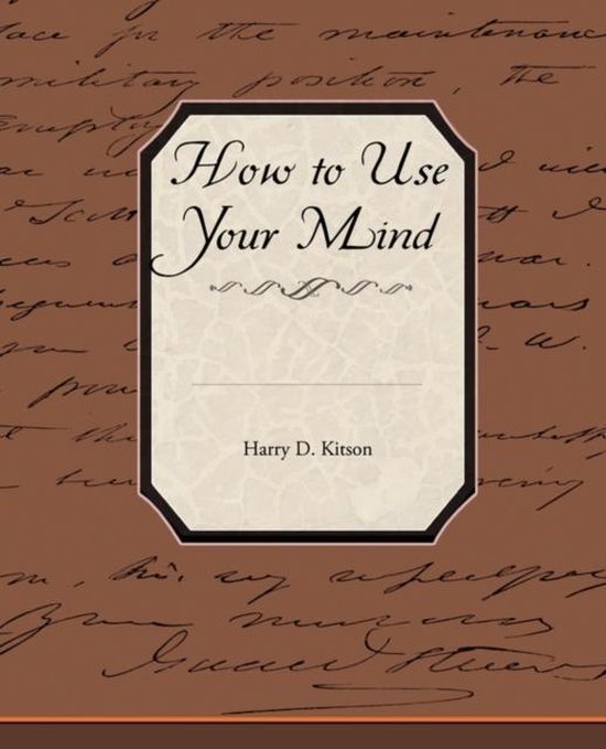 How to Use Your Mind - cover