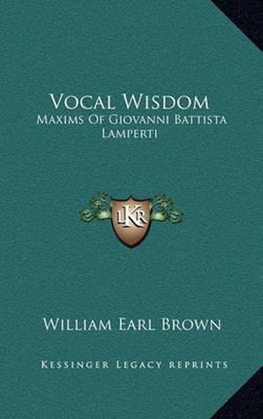 Vocal Wisdom - cover