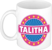 Talitha naam koffie mok / beker 300 ml  - namen mokken