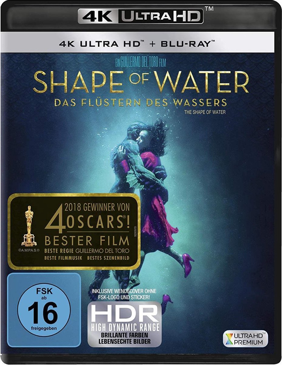 Shape of Water (Ultra HD Blu-ray & Blu-ray)-
