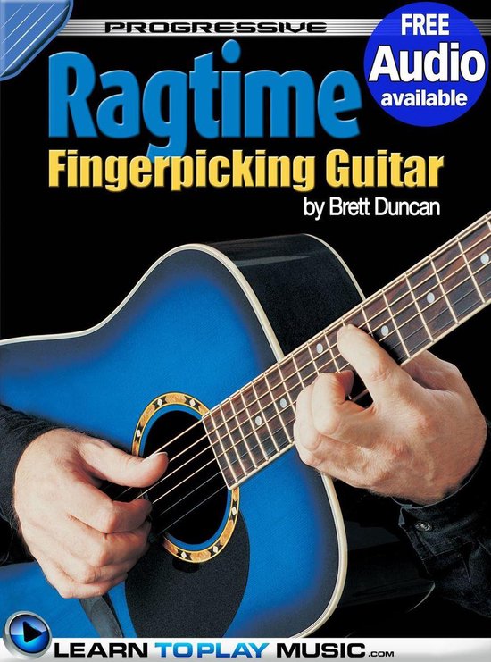 Ragtime Fingerstyle Guitar Lessons - cover