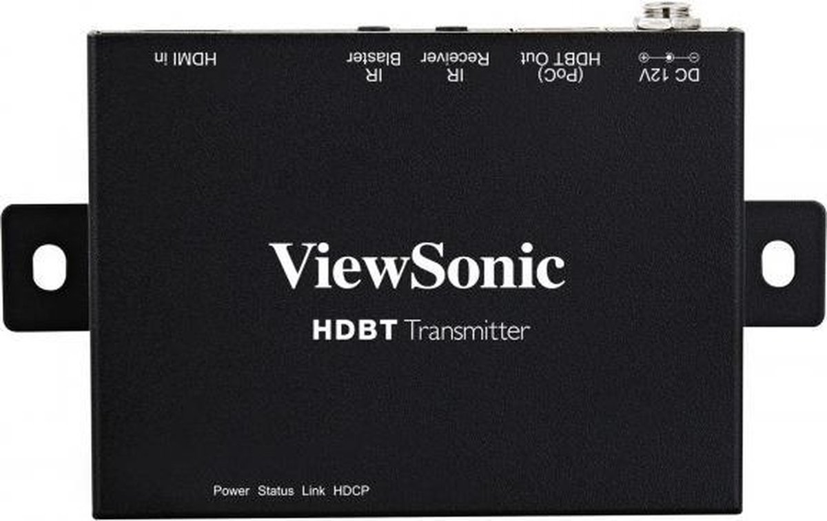 Viewsonic HB10B audio/video extender AV transmitter & receiver Zwart - Viewsonic