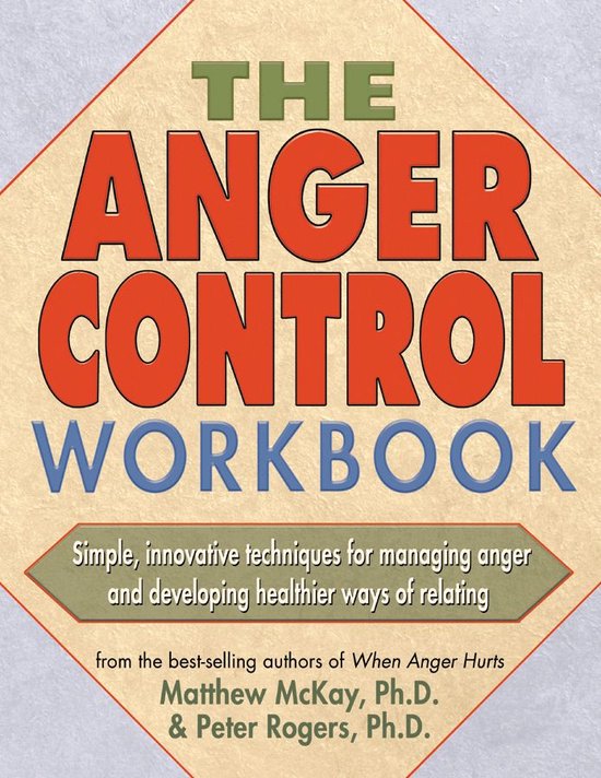 The Anger Control Workbook - cover