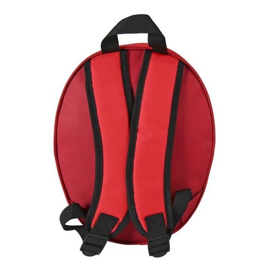 mybagstory - Rucksack Spidey 3D – Kinder 31 x 25 x 10 cm – Relief-Effekt – 1 Reißverschlussfach Netzfach – verstellbare Träger – Kindergartentasche oder Ausflüge