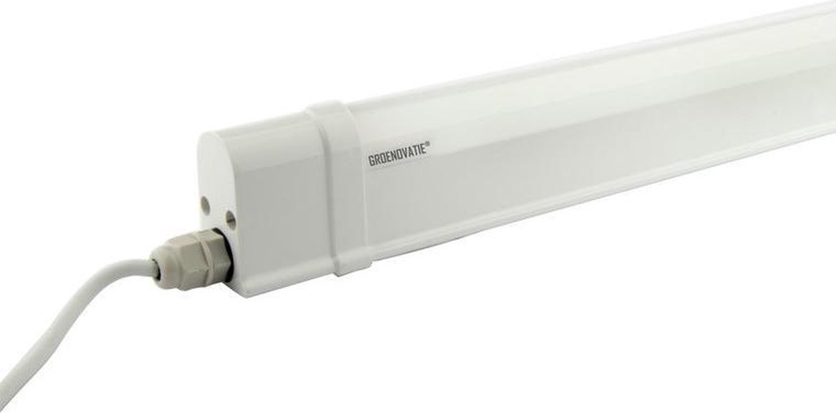 Groenovatie LED TL T5 - Geintegreerd Armatuur - 16W - 120 cm - Waterdicht IP65 - Neutraal Wit