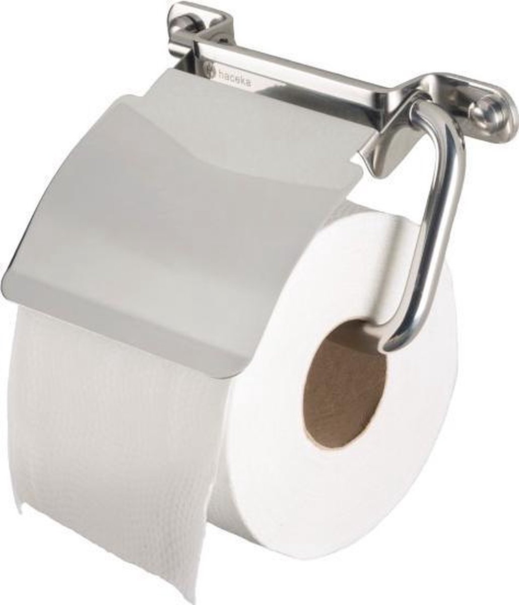 Haceka IXI toiletrolhouder met klep