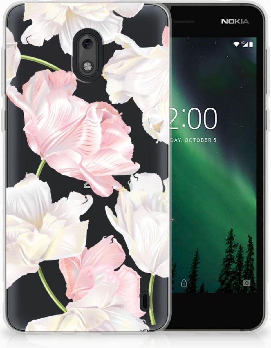 Nokia 2 TPU Case Lovely Flowers