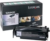 Lexmark Toner 12A8420 prebate zwart