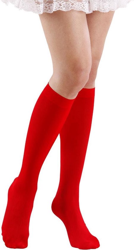 strip hond Afname ESPA - Rode sokken voor volwassenen - Accessoires > Panty's en kousen |  bol.com