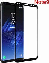 Samsung Glazen screenprotector Samsung Galaxy Note9 3D volledig scherm bedekt explosieveilige gehard glas Screen beschermende Glas Cover Film zwart