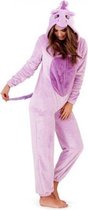 Onesie, Jumpsuit Unicorn "Paars design" hooded super soft